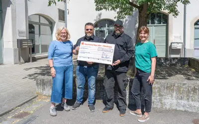 With fire for the next generation - Donation to Stadtjugendring Ulm