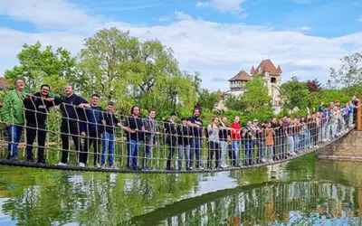 Between roller coaster and wine enjoyment - company outing 2024