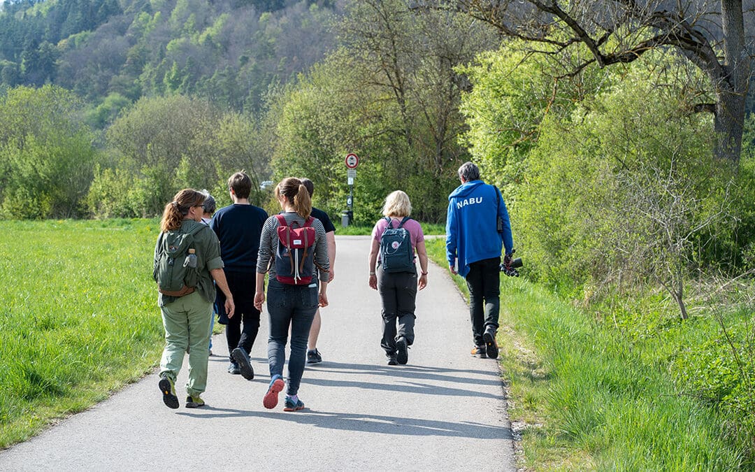 Feierabendliche Exkursion mit dem NABU